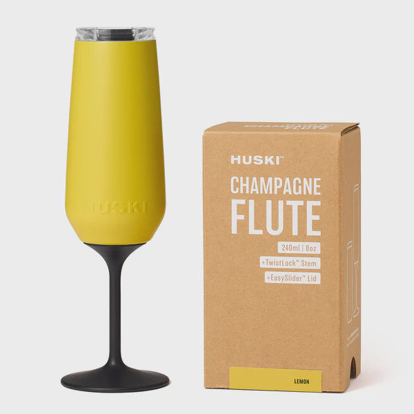 Insulated Champagne Flute - Lemon