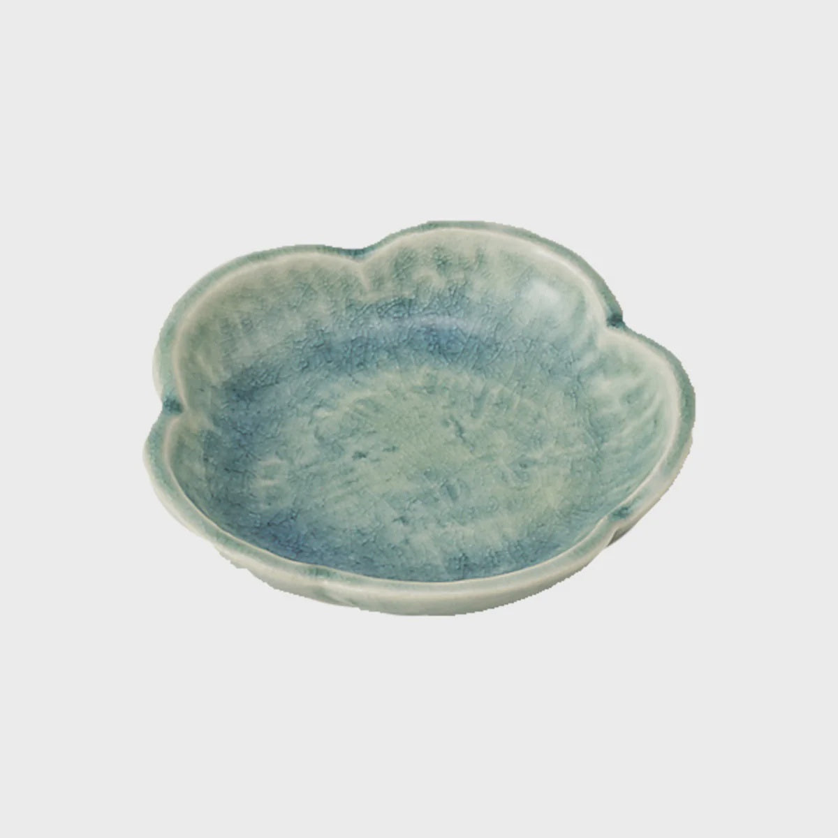 Flower Petal Dish - Sky Blue