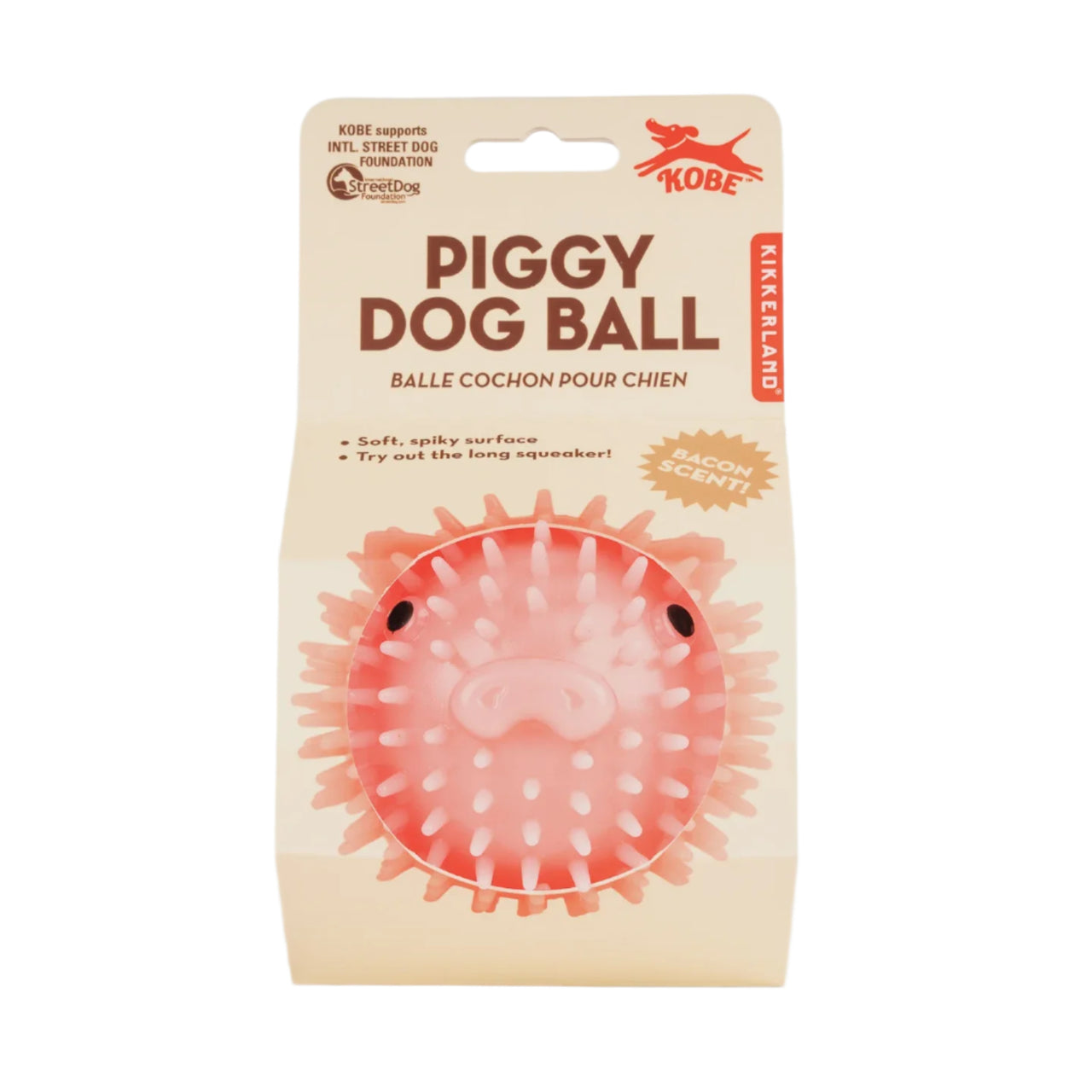 Kobe Dog Ball - Pig