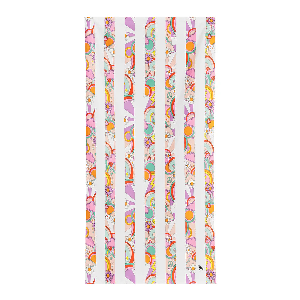 Dock & Bay Kids Beach Towel M - Pink Power