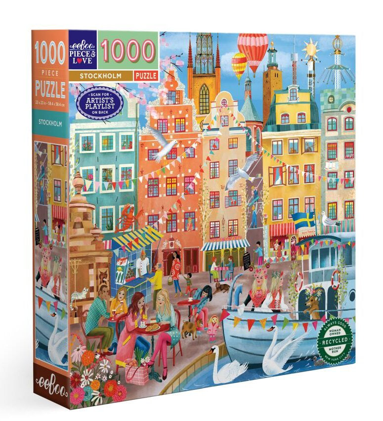 1000 Pc Puzzle - Stockholm