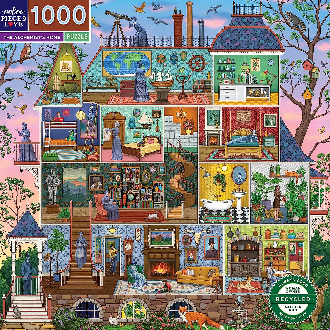 1000pc Puzzle - The Alchemist's Home