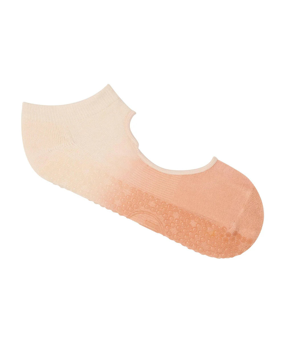 Slide On Grip Socks - Fade Coral