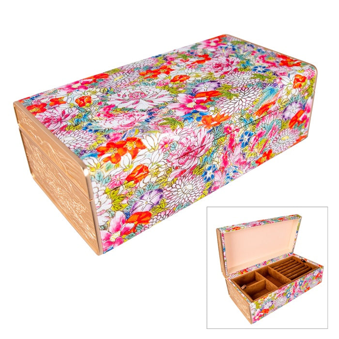 Jewellery Box - Pink Floral