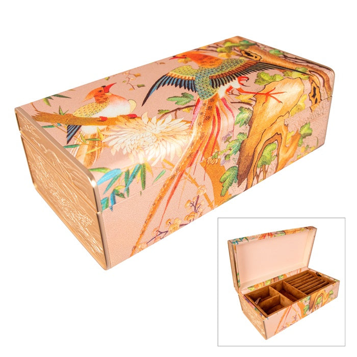 Jewellery Box - Peach Bird