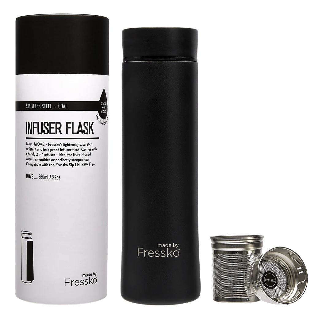 Move Infuser Flask 660mL - Coal