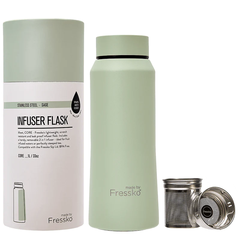 Core Infuser Flask 1L - Sage