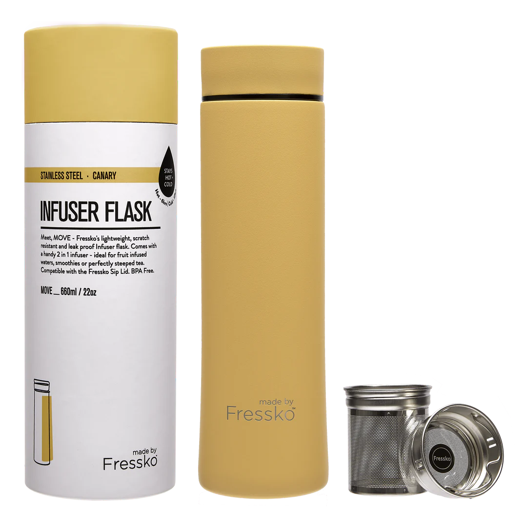 Move Infuser Flask 660mL - Canary