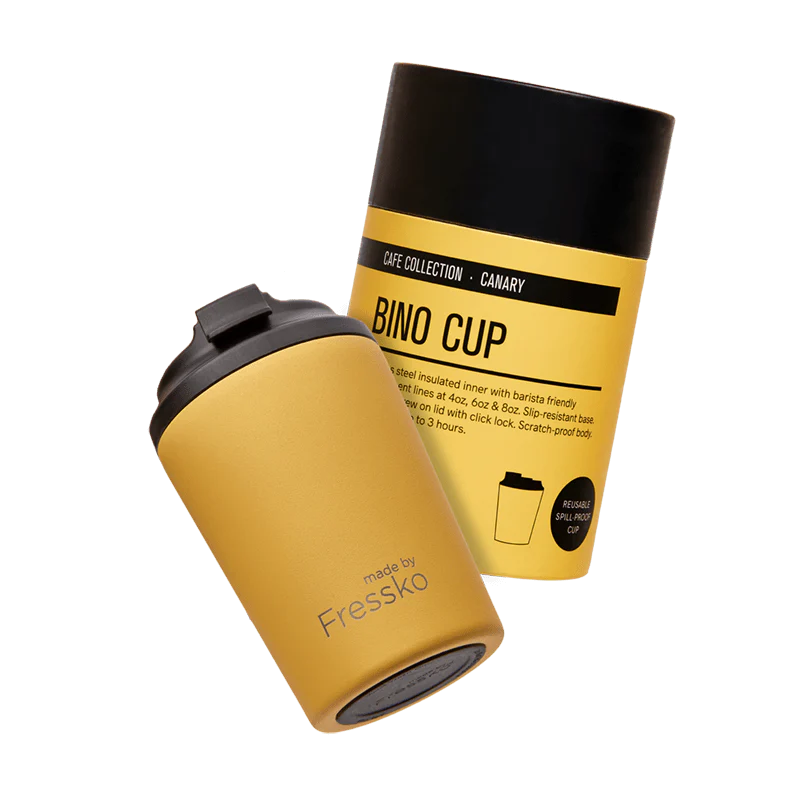 Bino Cup 8oz - Canary