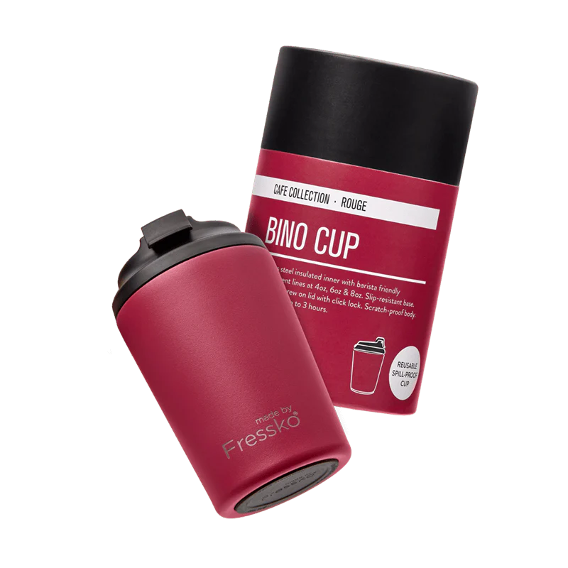 Bino Cup 8oz - Rouge