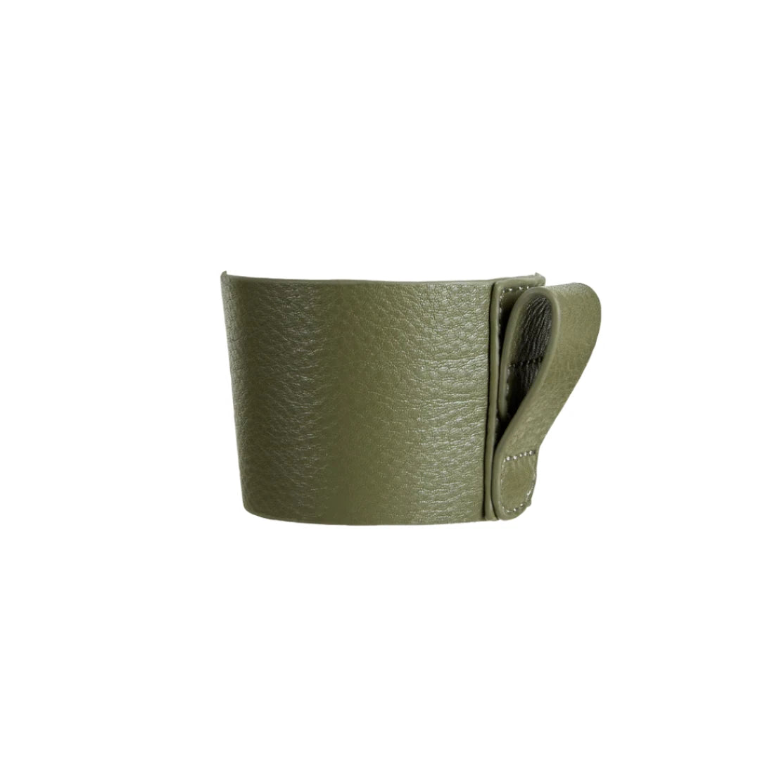 Bino Leather Sleeve - Green