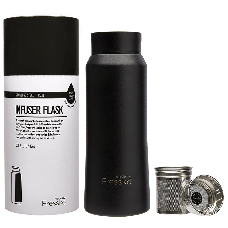 Core Infuser Flask 1L - Coal