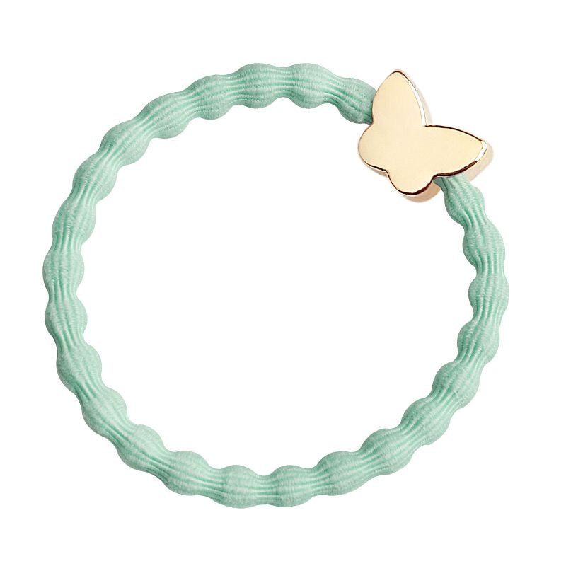 Mint Bangle/Hair Band - Gold Butterfly