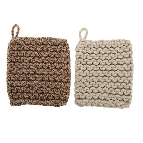 Knit Cotton Trivet