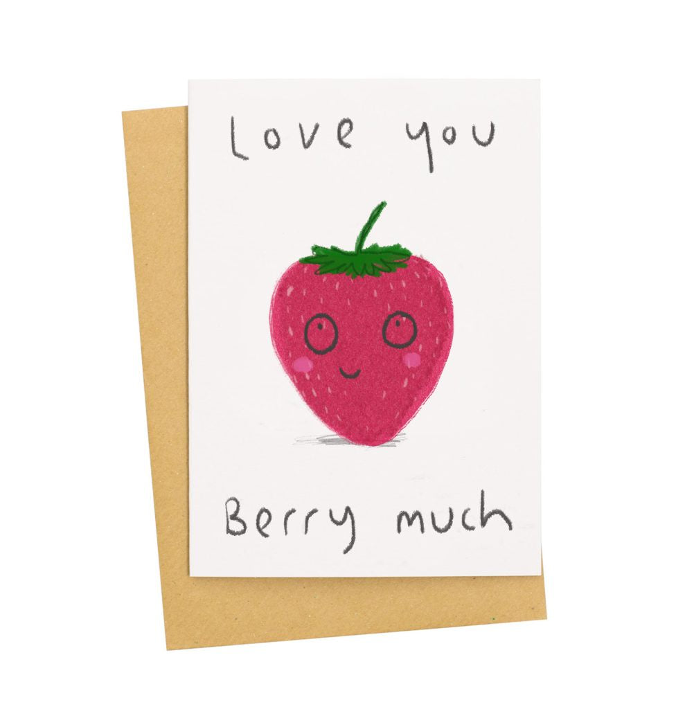 Love You Berry Much Card