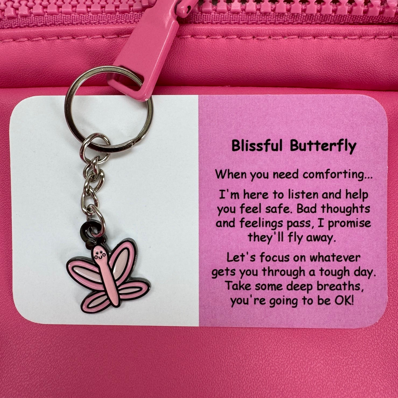 Little Joys Key Ring - Blissful Butterfly