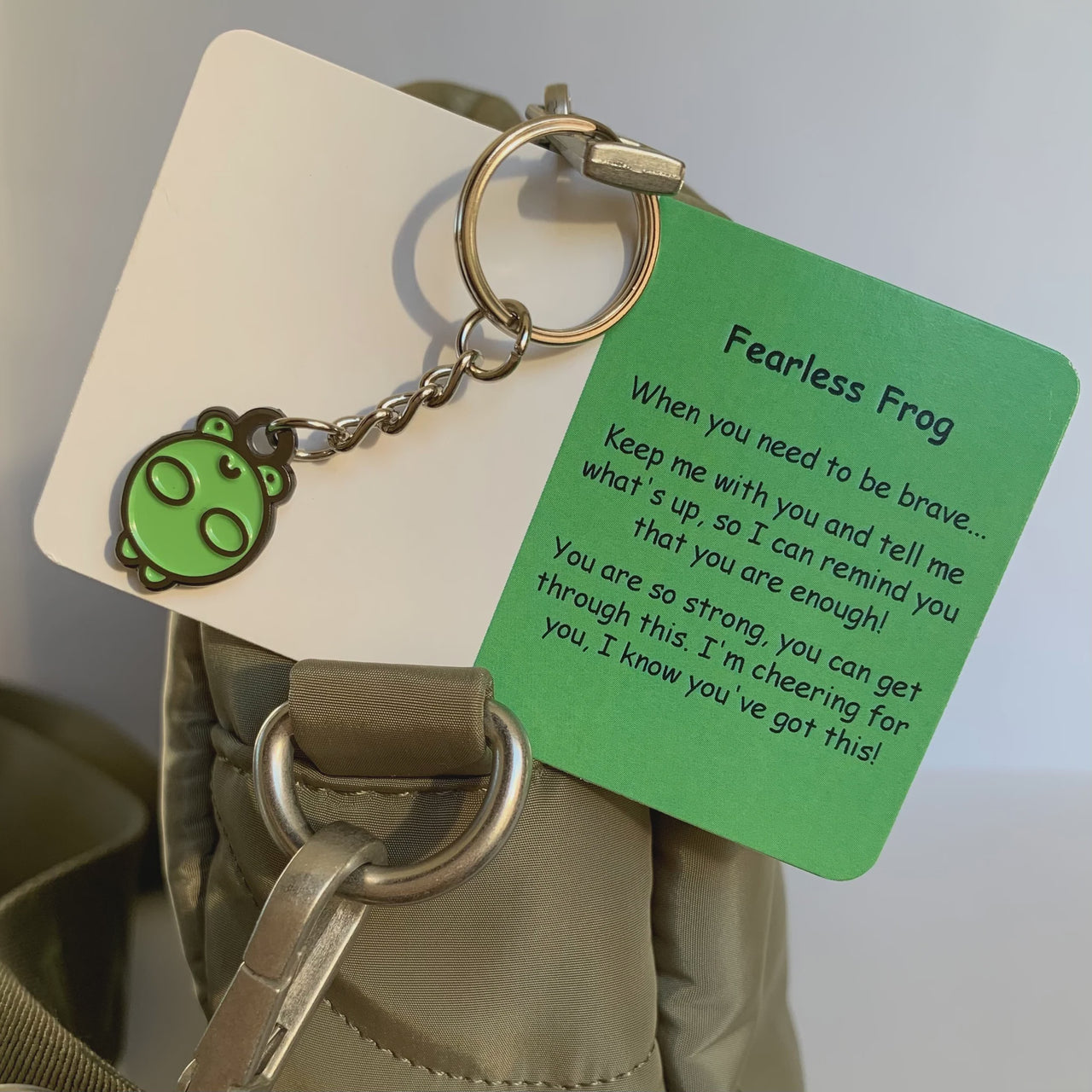 Little Joys Key Ring - Fearless Frog