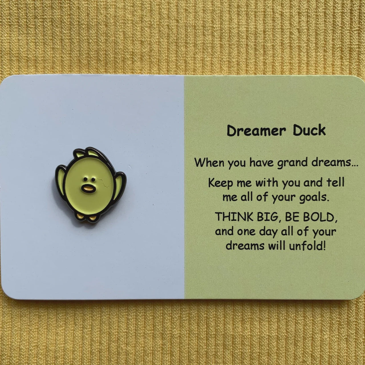 Little Joys Pin - Dreamer Duck