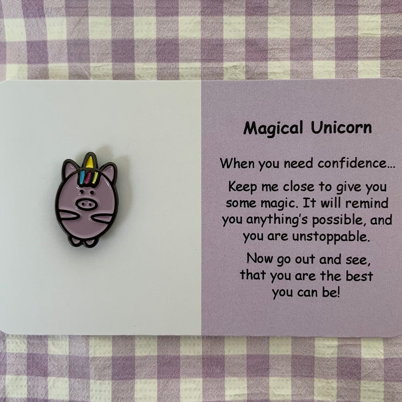 Little Joys Pin - Magical Unicorn