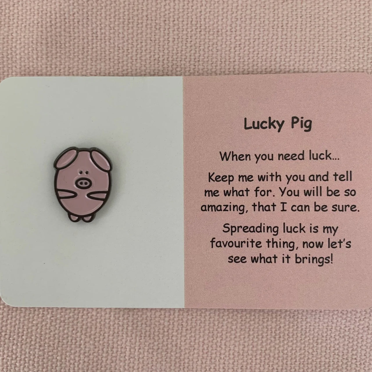 Little Joys Pin - Lucky Pig