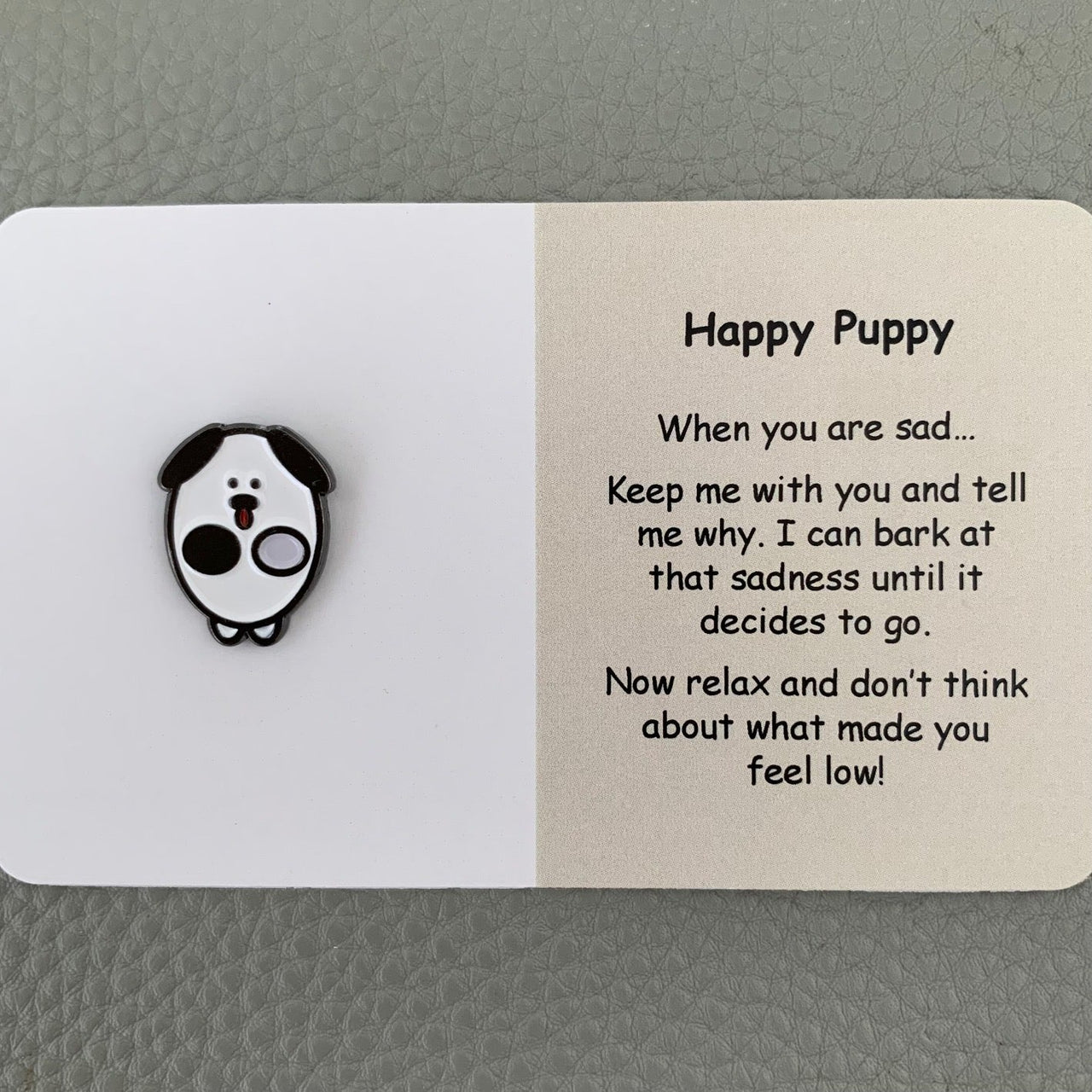 Little Joys Pin - Happy Puppy