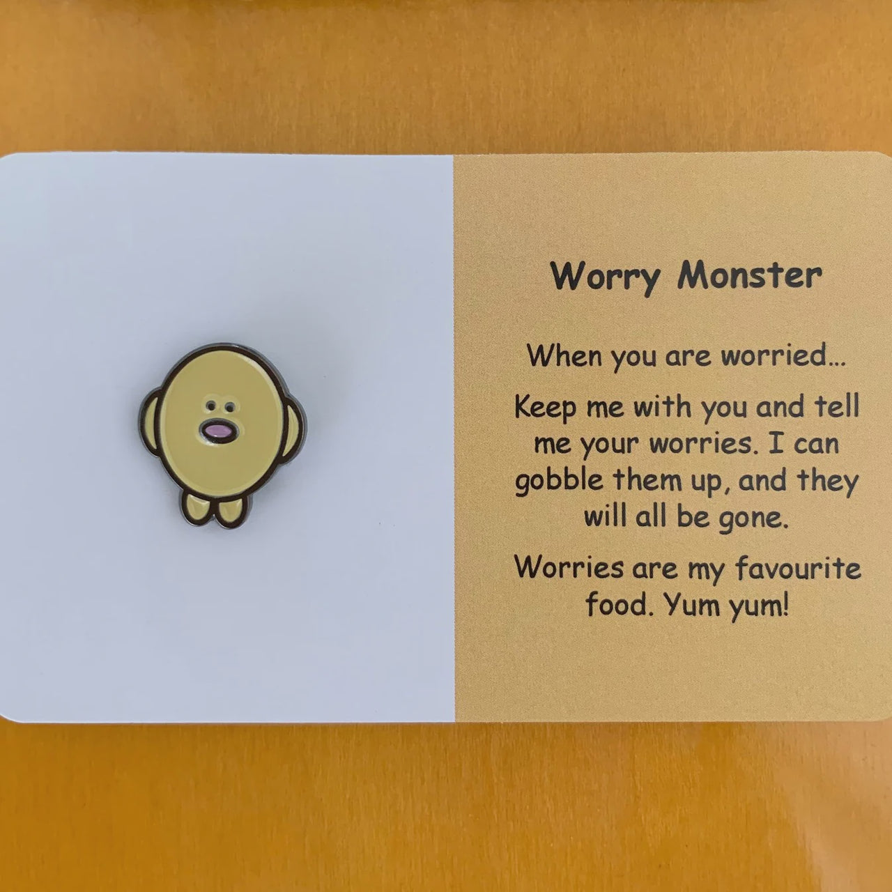 Little Joys Pin - Worry Monster