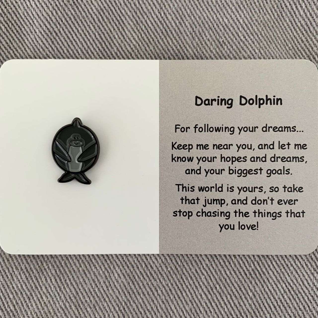 Little Joys Pin - Daring Dolphin