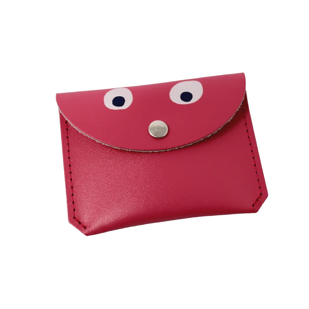 Mini Money Googly Eye Purse - New Pink