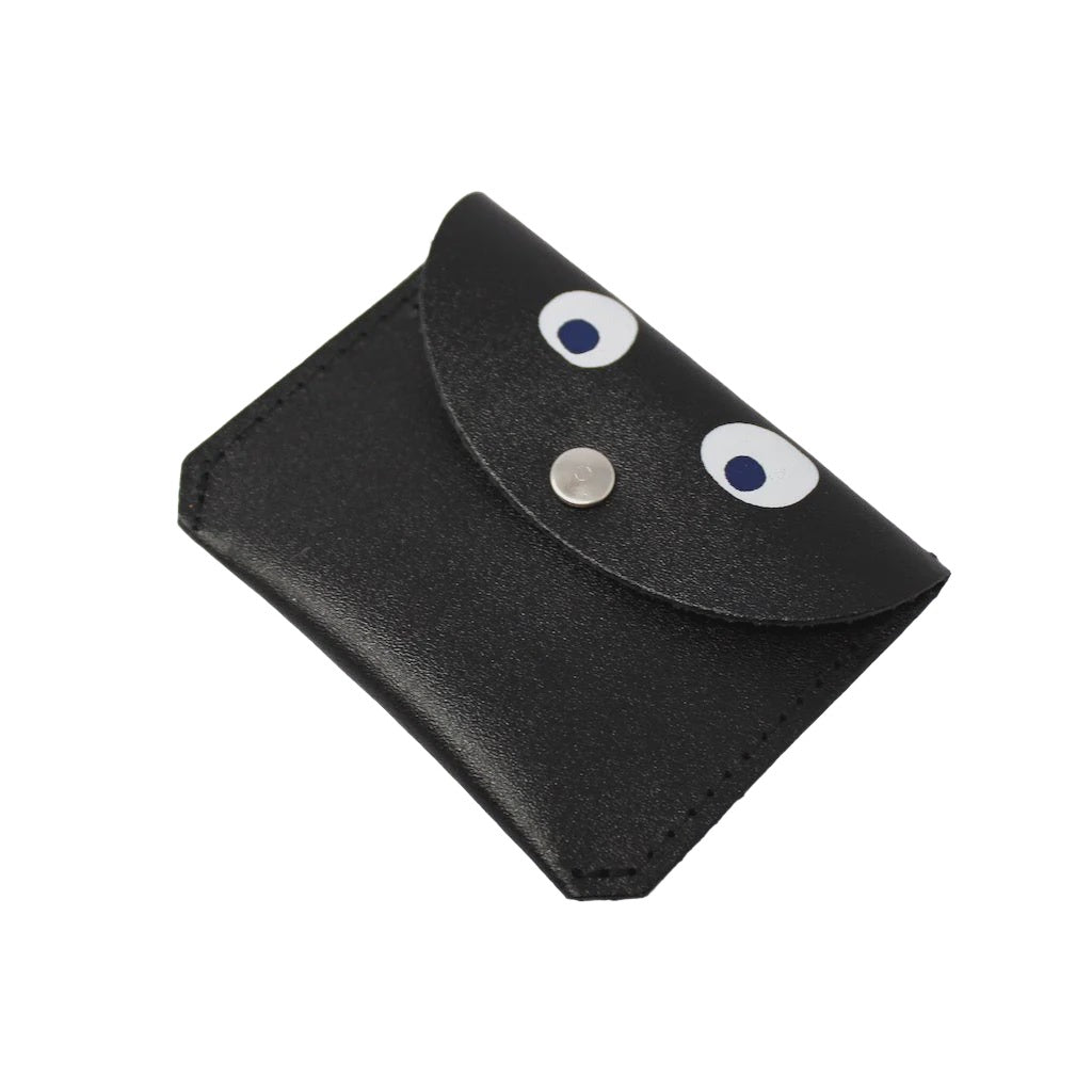 Mini Money Googly Eye Purse - Black