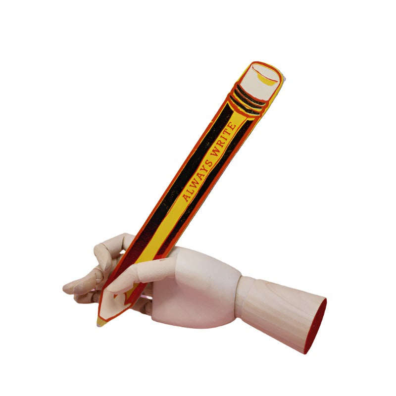 Always Write Pencil Bookmark - Yellow