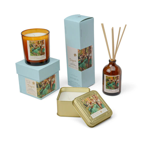 Impressionist Tin Candle - Degas (French Linen & Orris)