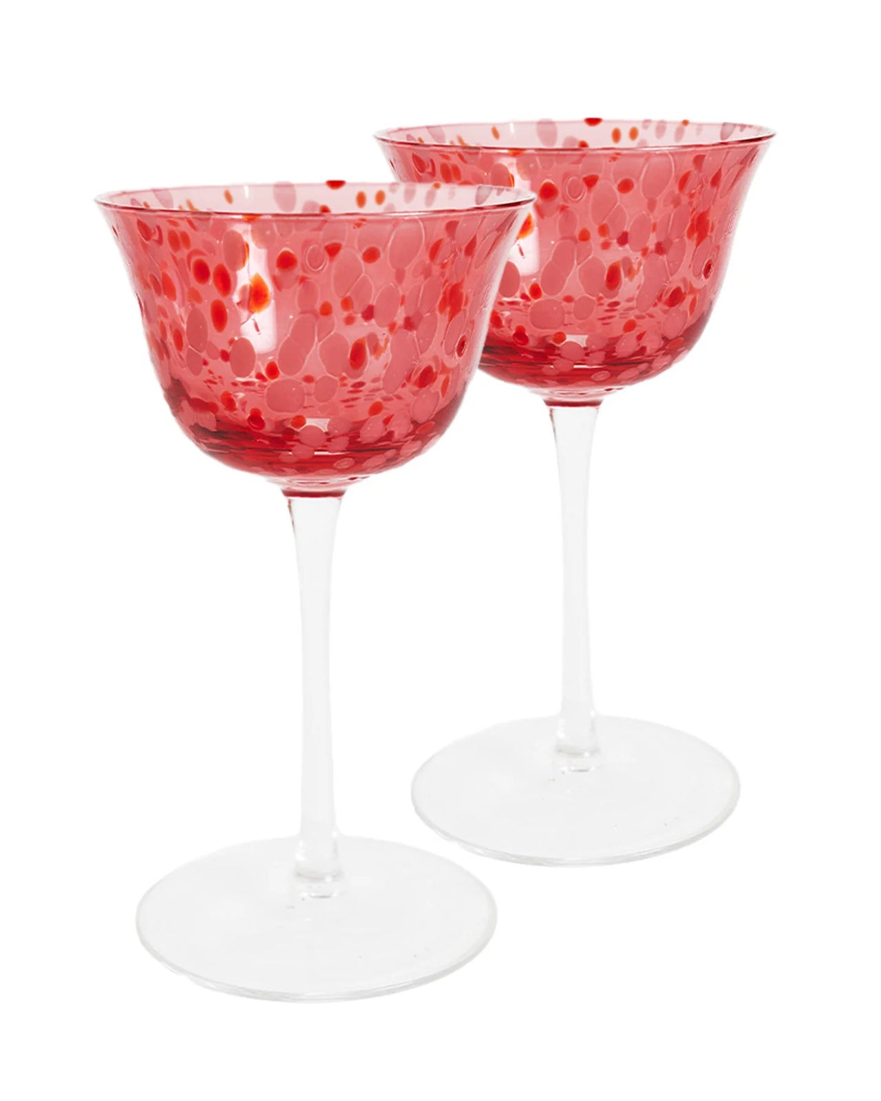 Speckle Coupe Glass - Set of 2