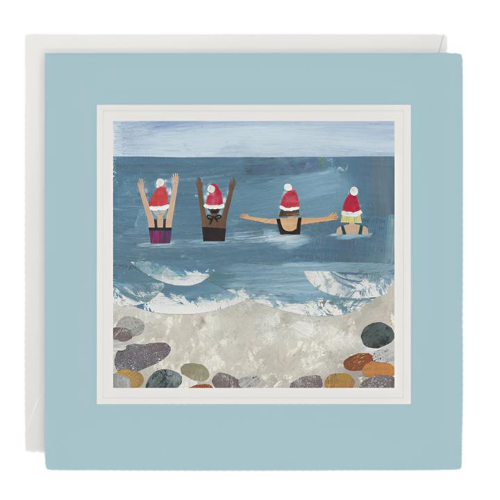 Christmas Sea Swimmers Card