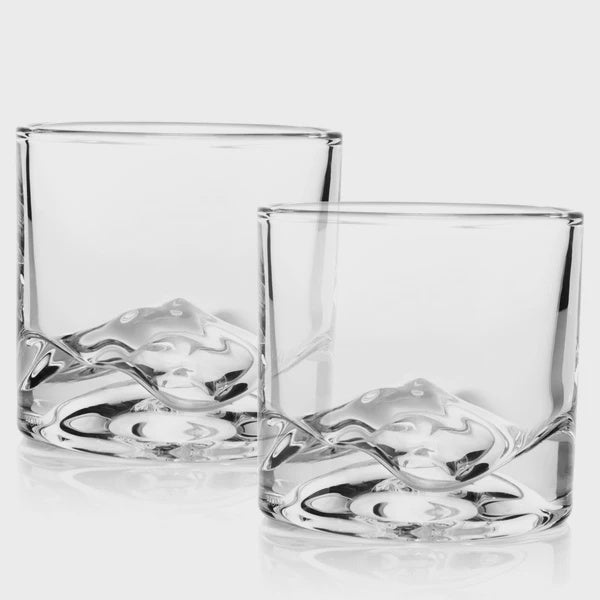 Whisky Mountain Glass Set of 2 - Mont Blanc