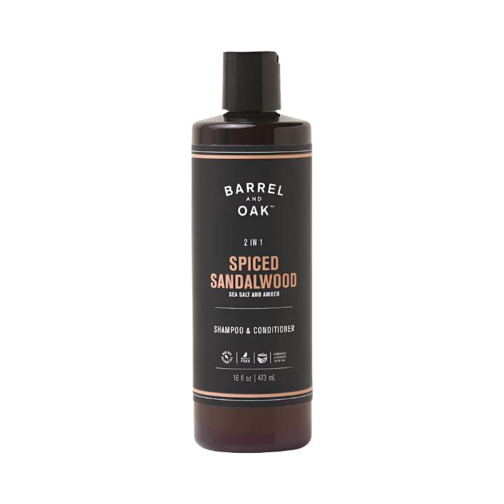 2-in-1 Shampoo and Conditioner - Spiced Sandalwood