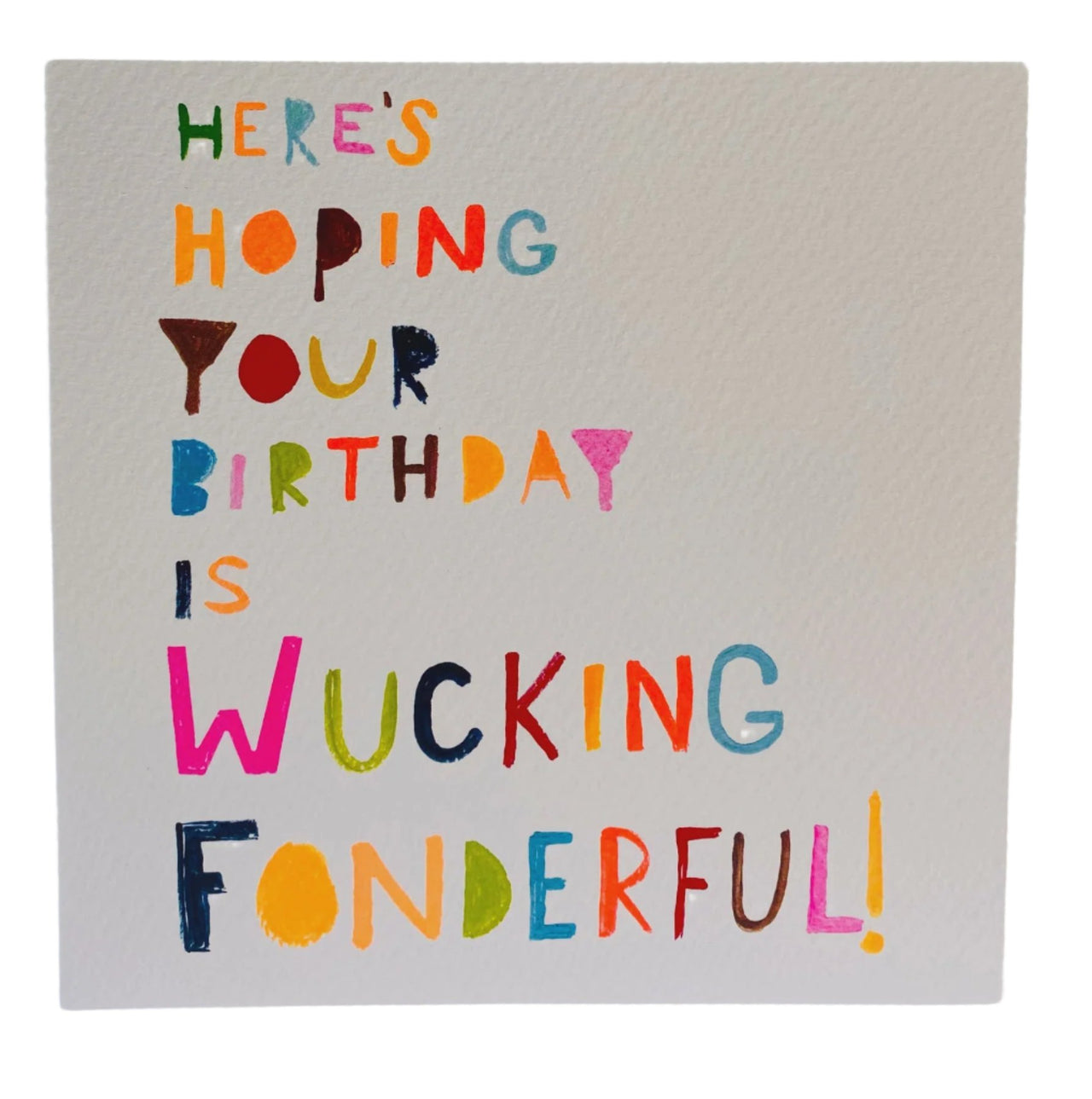 Wucking Fonderful Birthday Card