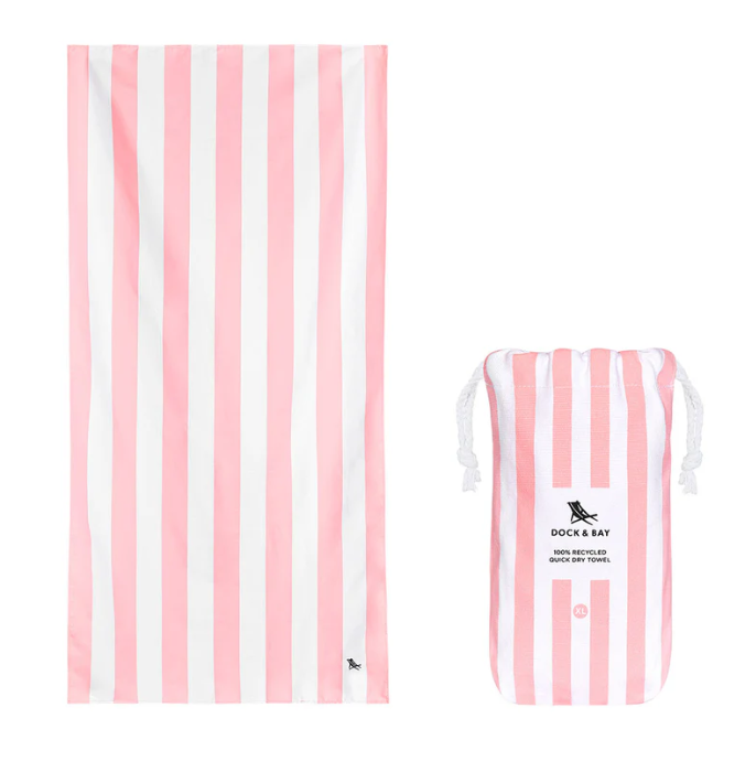 Dock & Bay Beach Towel XL - Malibu Pink