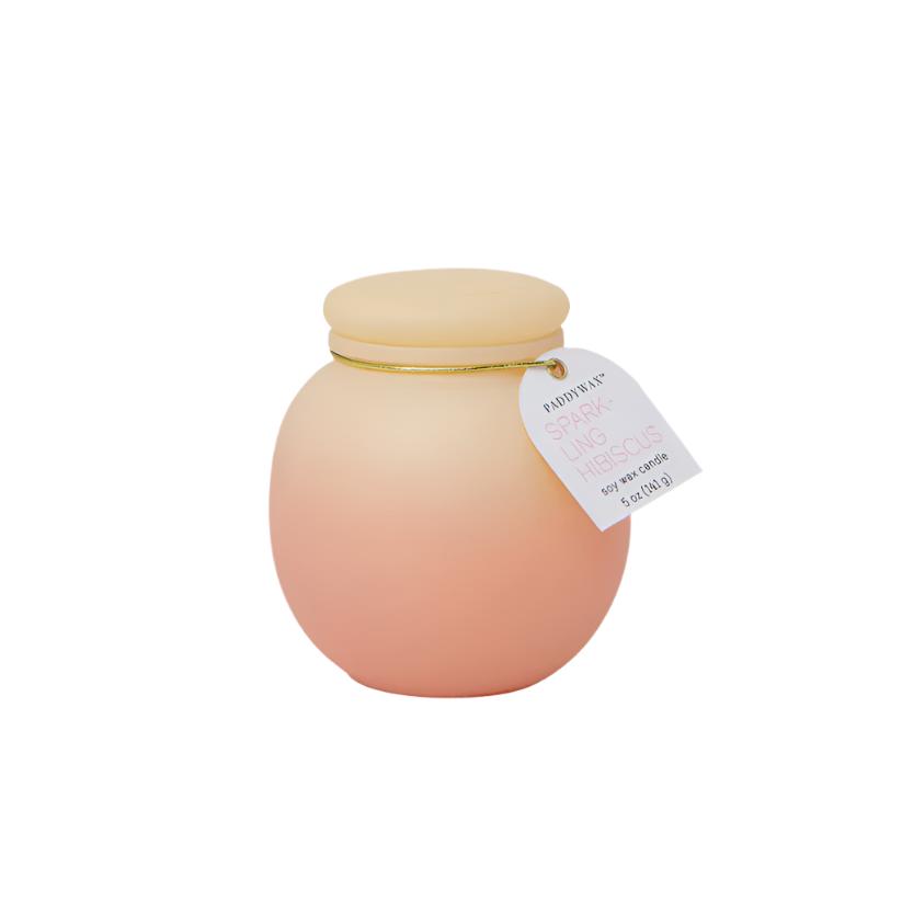 Orb Candle - Sparkling Hibiscus