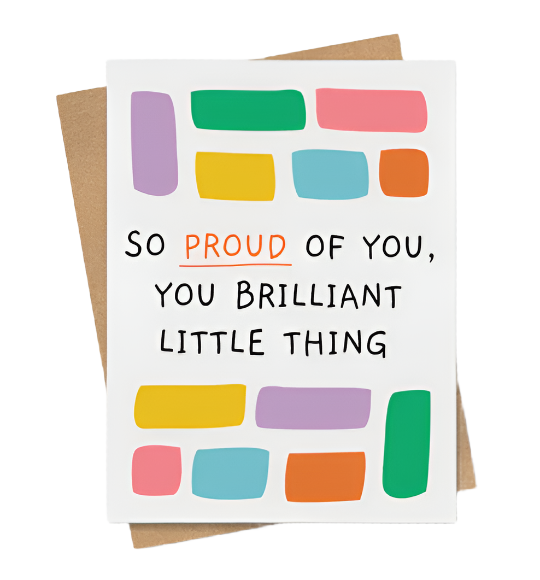 So Proud Of You Card