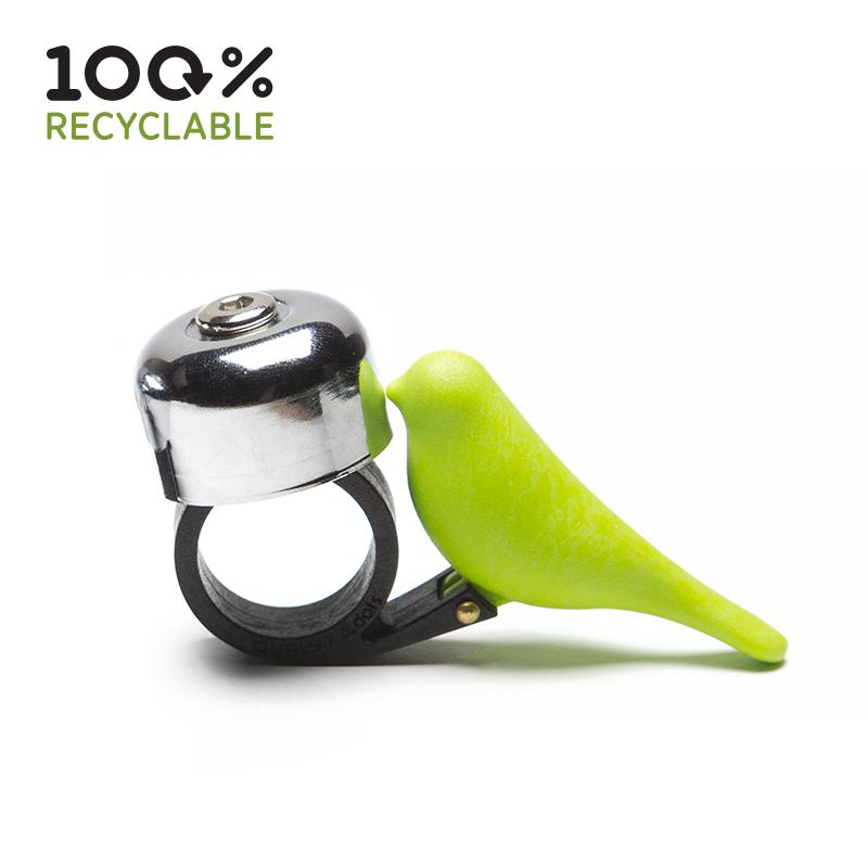 Bird Bike Bell - Green