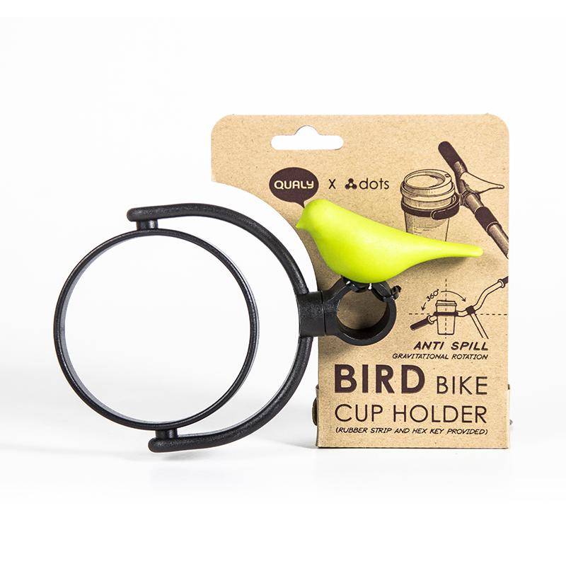 Bird Bike Cup Holder - Green