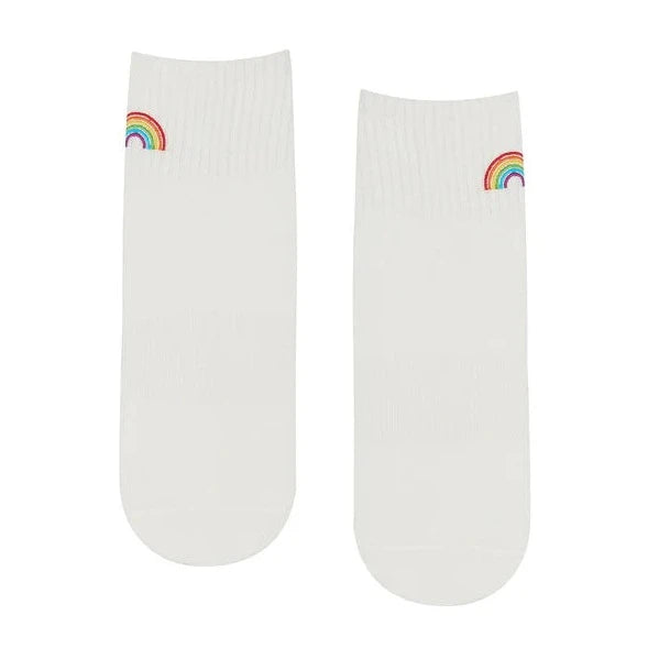 Crew Grip Socks - Rainbow Ivory