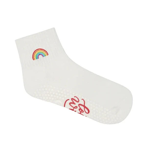 Crew Grip Socks - Rainbow Ivory