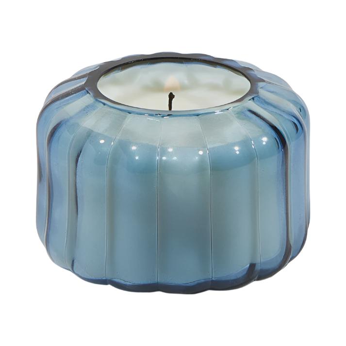 Ripple Candle 4.5oz - Peppered Indigo