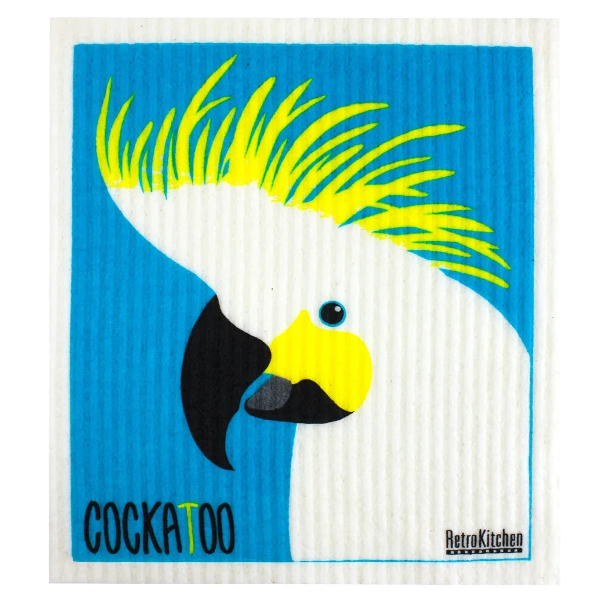 Sponge Cloth - Cockatoo