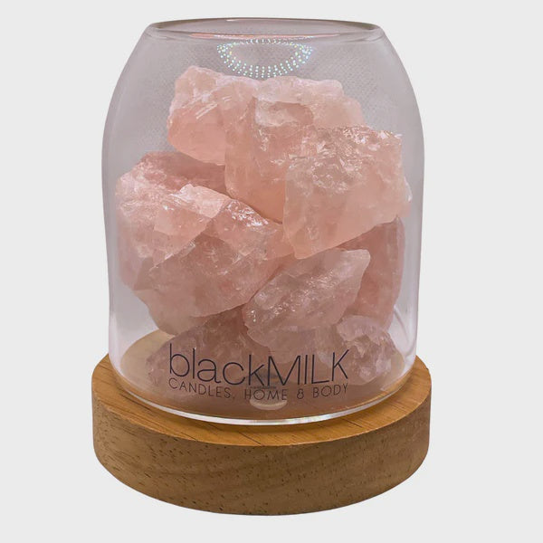 Rose Quartz Wellness Crystal Light Diffuser