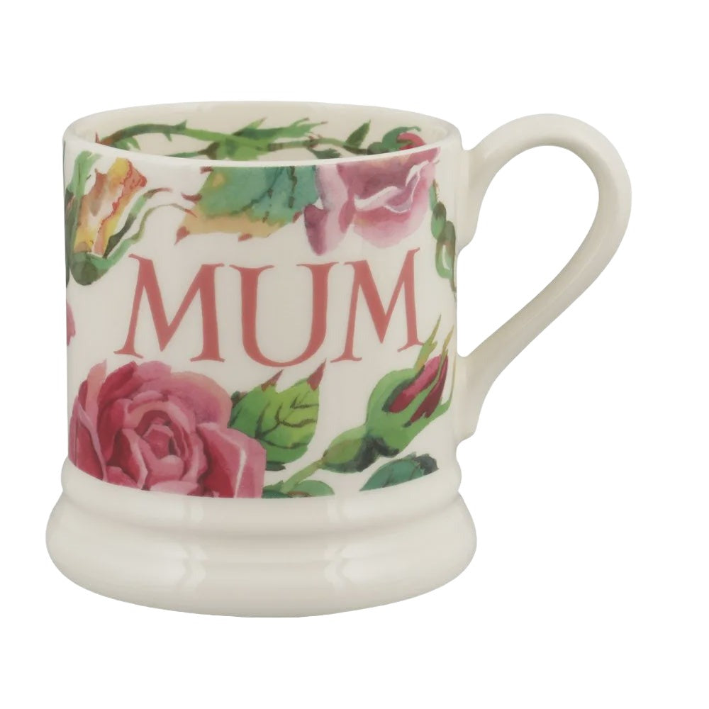 Half Pint Mug - Roses All My Life Mum