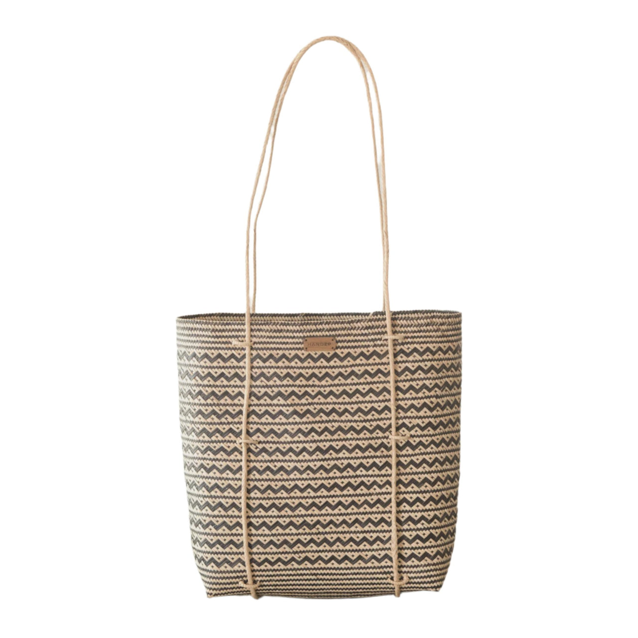 Handwoven Rattan Shoulder Bag - Anya