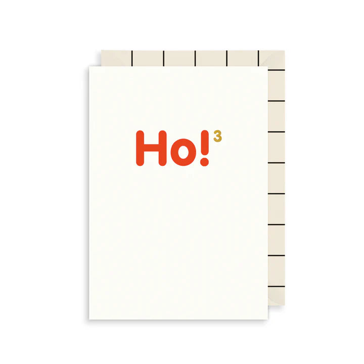 Ho!³ Card