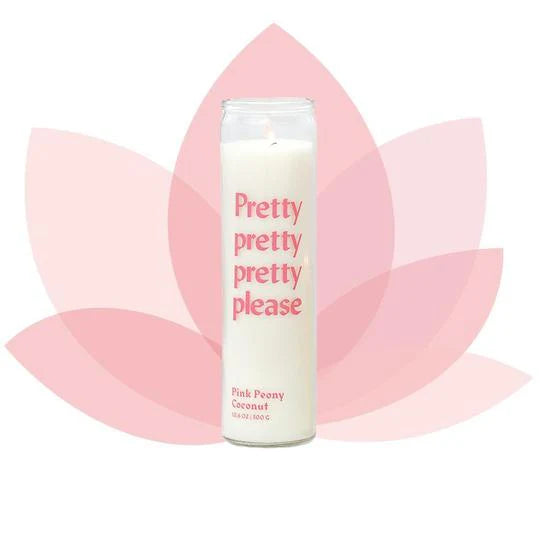 Spark Candle 10.6oz - Pretty Pretty Pretty Please (Pink Peony Coconut)